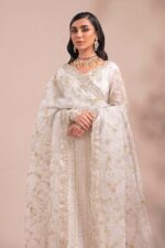 Vanya | 4 Piece Luxury Embroidered Farshi Gharara Dress - MS-14R | Ready To Wear - Image 2