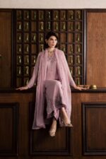 Batik | Pink Zimal 3Pc - Festive Luxury Formal | Ready To Wear - Image 3