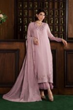Batik | Pink Zimal 3Pc - Festive Luxury Formal | Ready To Wear - Image 4