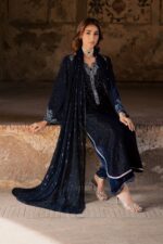 Batik | Whisper 3Pc - Velvet Formal Dress | Ready To Wear - Image 4