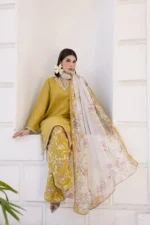 Batik | Chandler 3Pc - Festive Embroidered Lawn | Ready To Wear - Image 2