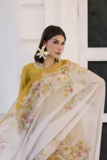 Batik | Chandler 3Pc - Festive Embroidered Lawn | Ready To Wear - Image 3