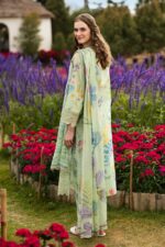 MARIA.B | 3 Piece Embroidered Lawn Suit | DW-EF26-31-Lime Green | Ready To Wear - Image 6
