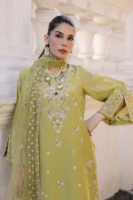 Batik | Nirvanah 3Pc - Festive Embroidered Lawn | Ready To Wear - Image 2