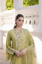 Batik | Nirvanah 3Pc - Festive Embroidered Lawn | Ready To Wear - Image 5