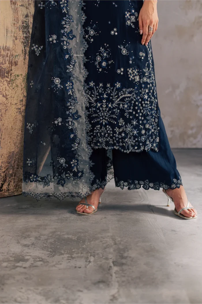 Batik | Eclipse 3Pc - Festive Luxe Pret | Ready To Wear - Image 5