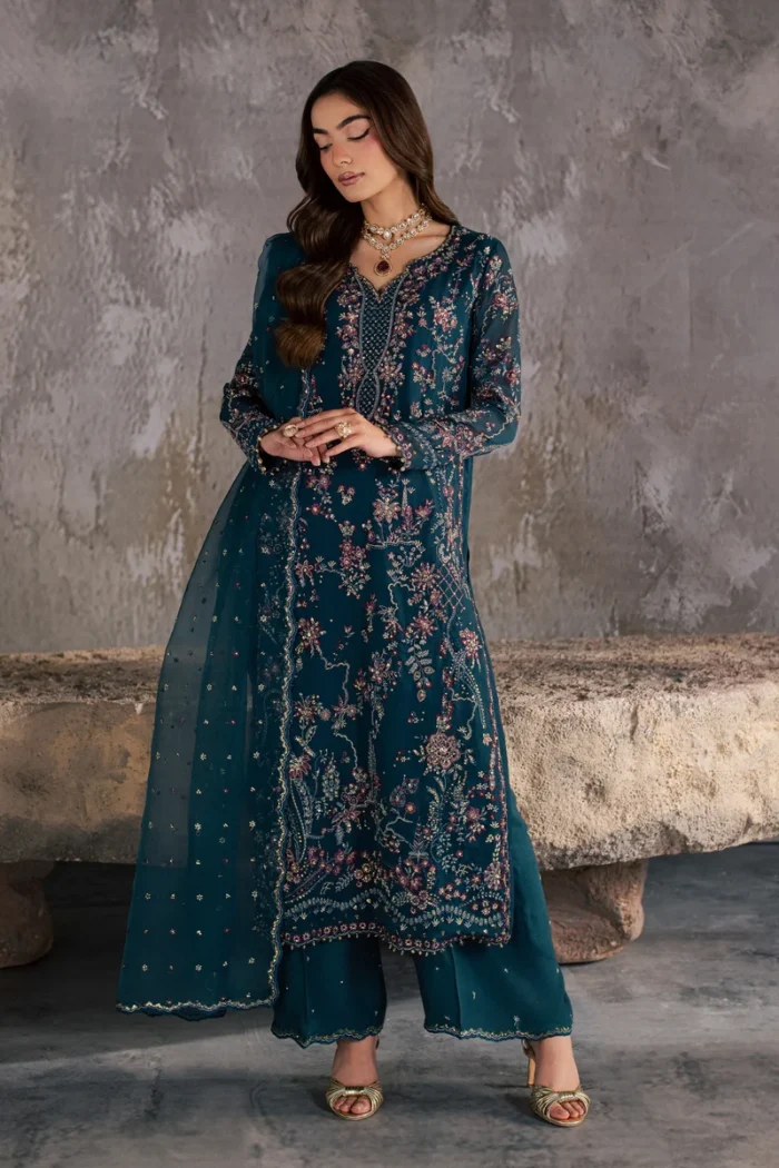 Batik | Nazish 3Pc - Festive Luxe Pret | Ready To Wear - Image 5