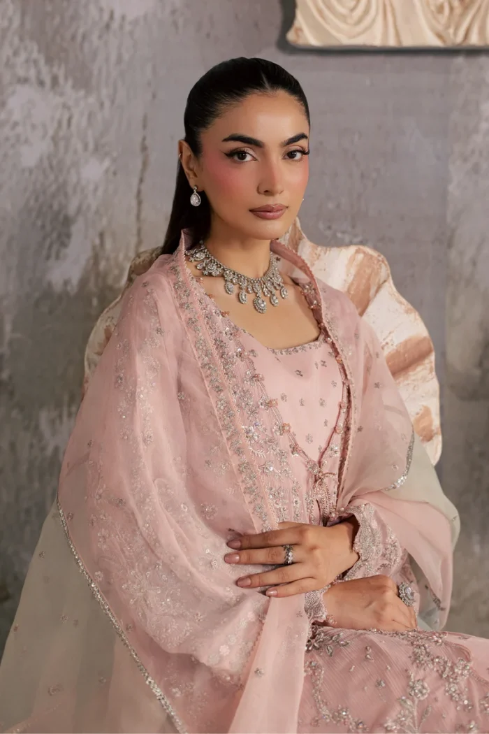 Batik | Powder Mist 3Pc - Festive Luxe Pret | Ready To Wear - Image 3