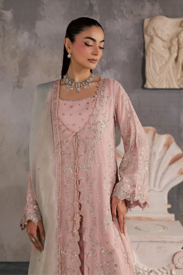 Batik | Powder Mist 3Pc - Festive Luxe Pret | Ready To Wear - Image 2