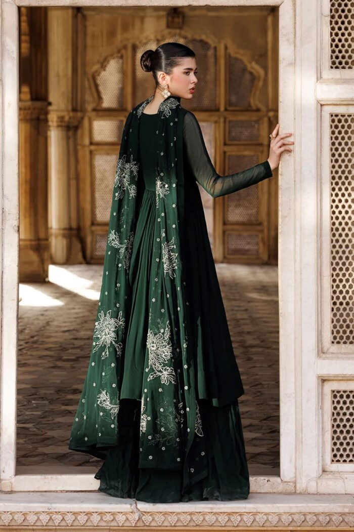 Vanya | 2 Piece  Embroidered Chiffon - ED-017 | Ready To Wear - Image 4