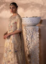 Haseens Official | 3 Piece Embroidered Straight cut maxi - Noor-e-Gul | Ready To Wear - Image 2
