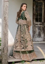 Haseens Official | 3 Piece Embroidered Straight cut maxi - Malaak | Ready To Wear - Image 5