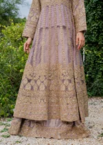 Haseens Official | 3 Piece Embroidered Straight cut maxi - Samaraa | Ready To Wear - Image 5