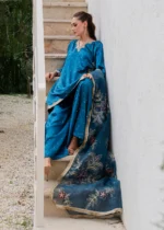 Haseens Official | 3 Piece Embroidered Straight cut kurta- Abeera | Ready To Wear - Image 4