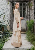 Haseens Official | 3 Piece Embroidered Short kurta - Noorey  | Ready To Wear - Image 5