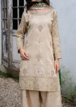 Haseens Official | 3 Piece Embroidered Straight cut kurta- Alizeh | Ready To Wear - Image 6