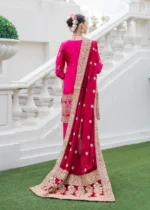 Haseens Official | 3 Piece Embroidered Short kurta - Dilafroz | Ready To Wear - Image 4