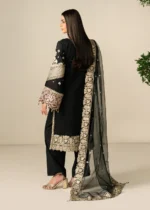 Haseens Official | 3 Piece Embroidered Straight cut kurta - Ayma | Ready To Wear - Image 2