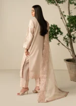 Haseens Official | 3 Piece Embroidered Straight cut kurta - Retai | Ready To Wear - Image 6