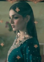 Haseens Official | 3 Piece Embroidered Straight cut kurta - Amaira | Ready To Wear - Image 4