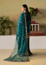 Haseens Official | 3 Piece Embroidered Straight cut kurta - Amaira | Ready To Wear - Image 5