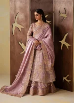 Haseens Official | 3 Piece Embroidered Flared lehenga - Zahia | Ready To Wear - Image 2