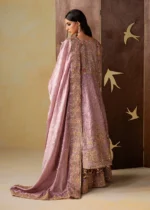 Haseens Official | 3 Piece Embroidered Flared lehenga - Zahia | Ready To Wear - Image 4
