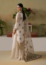 Haseens Official | 3 Piece Embroidered Plazzo - Nour | Ready To Wear - Image 4