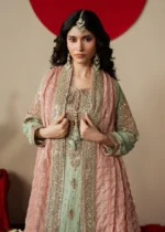Haseens Official | 3 Piece Embroidered Straight kurta - Mahroza | Ready To Wear - Image 3