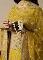 Haseens Official | 3 Piece Embroidered Straight kurta -  Zarqam| Ready To Wear - Image 6