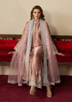 Haseens Official | 3 Piece Embroidered Straight kurta -  Mehzar | Ready To Wear - Image 3
