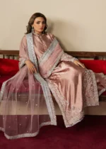 Haseens Official | 3 Piece Embroidered Straight kurta -  Mehzar | Ready To Wear - Image 7
