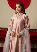 Haseens Official | 3 Piece Embroidered Straight kurta -  Mehzar | Ready To Wear - Image 6