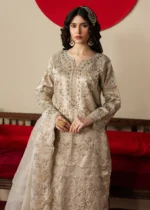 Haseens Official | 3 Piece Embroidered Straight kurta -  Gulzaib | Ready To Wear - Image 2