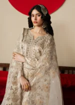 Haseens Official | 3 Piece Embroidered Straight kurta -  Gulzaib | Ready To Wear - Image 3