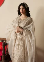 Haseens Official | 3 Piece Embroidered Straight kurta -  Gulzaib | Ready To Wear - Image 4
