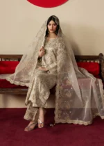 Haseens Official | 3 Piece Embroidered Straight kurta -  Gulzaib | Ready To Wear - Image 5