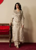 Haseens Official | 3 Piece Embroidered Straight kurta -  Gulzaib | Ready To Wear - Image 6