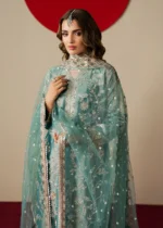 Haseens Official | 3 Piece Embroidered Straight kurta -  Aroha | Ready To Wear - Image 2