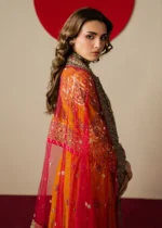 Haseens Official | 3 Piece Embroidered Flared lehenga  -  Mehrun | Ready To Wear - Image 2