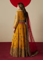 Haseens Official | 3 Piece Embroidered Flared lehenga  -  Mehrun | Ready To Wear - Image 6