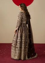Haseens Official | 3 Piece Embroidered Flared maxi  - Afsheen | Ready To Wear - Image 5