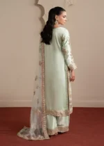 Haseens Official | 3 Piece Embroidered Straight cut kurta- Faha | Ready To Wear - Image 2