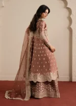 Haseens Official | 3 Piece Embroidered Flared pishwas - Mansa | Ready To Wear - Image 3