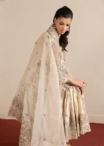 Haseens Official | 3 Piece Embroidered 	Flared gharara - Arsheen | Ready To Wear - Image 4
