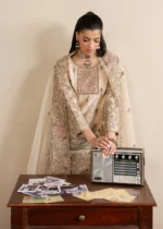 Haseens Official | 3 Piece Embroidered 	Flared gharara - Arsheen | Ready To Wear - Image 2