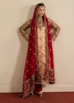 Haseens Official | 3 Piece Embroidered 	Straight kurta - Shaan | Ready To Wear - Image 2