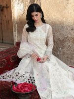 Ally's Official | 3 Piece Luxury Organza shirt embroidered  |AL-4251 Shama | Ready To Wear - Image 5