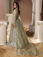 Ally's Official | 3 Piece Luxury Organza maxi Embroidered    | AR-155 ISVIL | Ready To Wear - Image 6