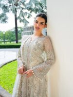 Ally's Official | 3 Piece Luxury organza Embroidered Suit | LAYA | Ready To Wear - Image 2